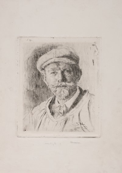 Autoportrét od Peder Severin Krøyer
