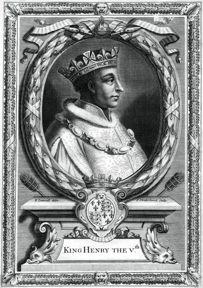 Jindřich V., král Anglie. od P. Vanderbanck