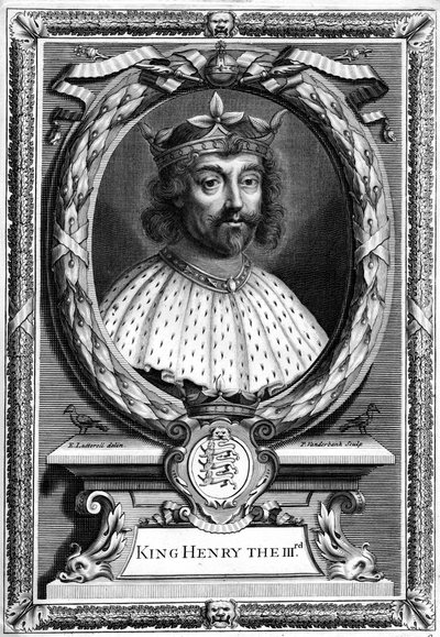 Anglický král Jindřich III. od P. Vanderbanck
