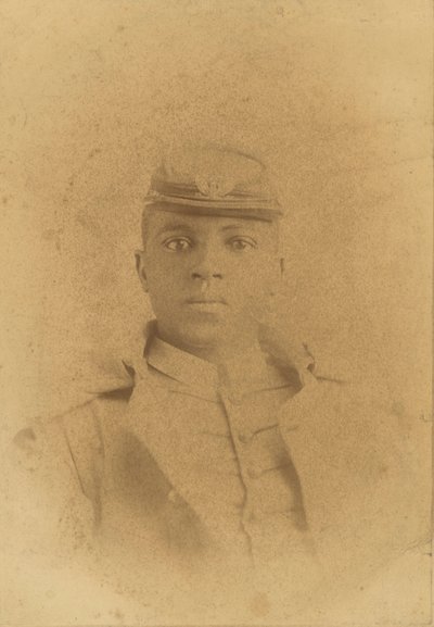 Karta kabinetu plukovníka Charlese Younga jako kadeta ve West Point, 1889. od Pach Bros