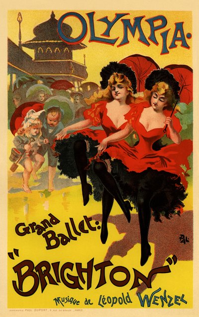 Plakát Olympie, c. 1900 od Pal