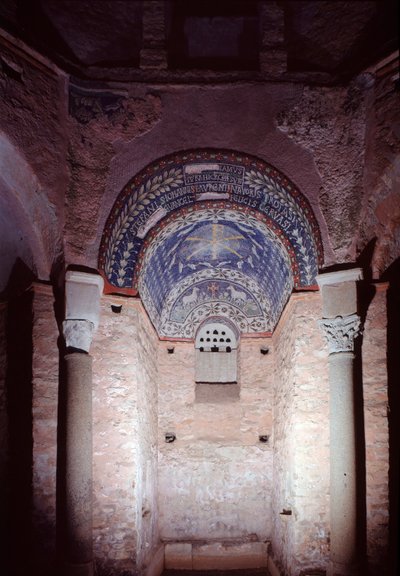 Výklenek s mozaikou, 5.-6. stol od Paleo Christian