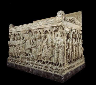 Sarkofág Flavia Stilicha, c.359-408 (mramor) od Paleo Christian