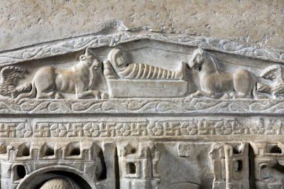 Stilichův sarkofág (mramor) od Paleo Christian