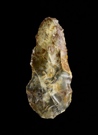 Handaxe (pazourek) od Paleolithic