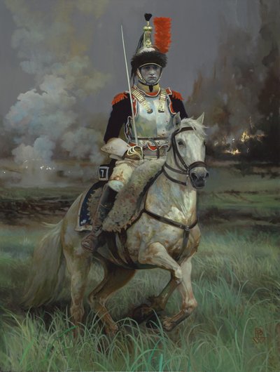 Cuirassier, 2016 (olej na plátně) od Pamela Patrick White