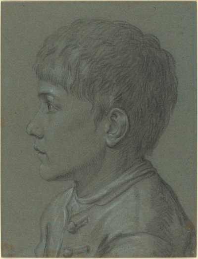 Hlava chlapce od Paolo Farinati