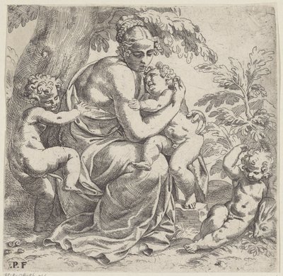 Láska (Caritas) od Paolo Farinati