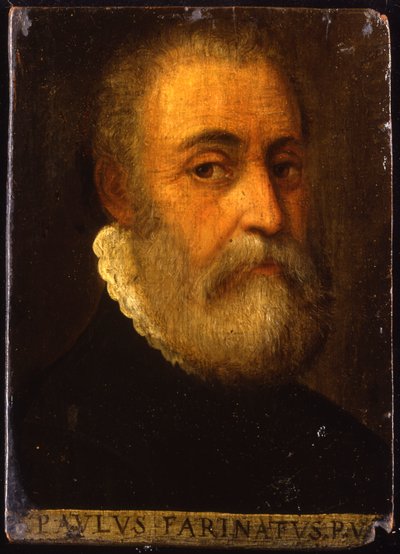 Portrét umělce od Paolo Farinati