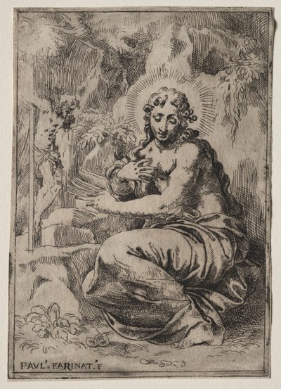Magdalena, konec 16. století. od Paolo Farinati