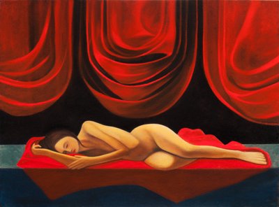 Tři vzpomínky, 2016 (olej na dřevěné desce) od Paolo Perfranceschi