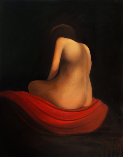 Bez názvu, 2016 (olej na dřevěné desce) od Paolo Perfranceschi