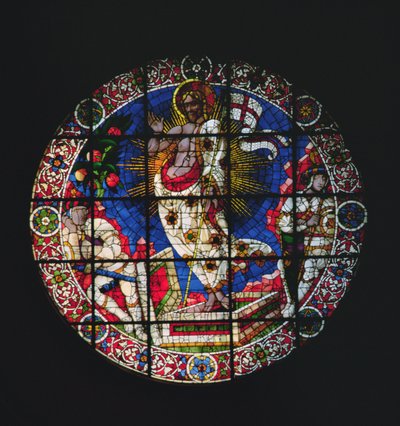 Okulus s vyobrazením Vzkříšení, 1443 od Paolo Uccello
