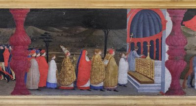 Predella o znesvěcení hostie, detail od Paolo Uccello