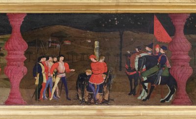 Predella o znesvěcení hostie, detail od Paolo Uccello
