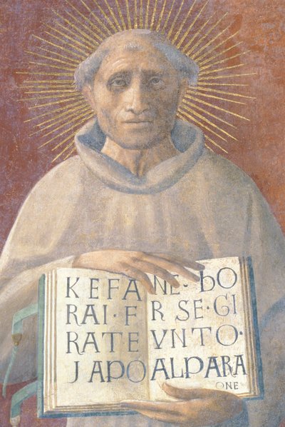 Požehnaný Jacopone da Todi od Paolo Uccello