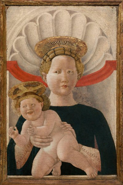 Panna Maria s dítětem od Paolo Uccello