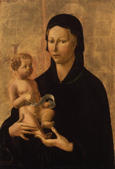 Panna Maria s dítětem od Paolo Uccello