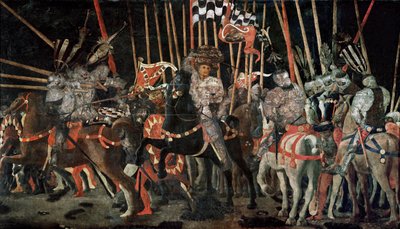 Bitva u San Romana ... od Paolo Uccello