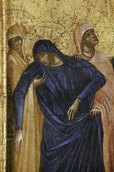 Panny Marie, podrobně z roku 1630100 Polyptych Ukřižování se svatými od Paolo Veneziano