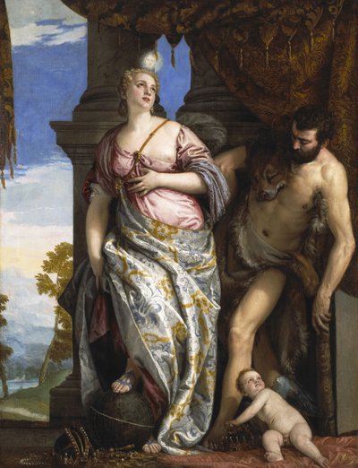 Alegorie moudrosti a síly od Paolo Veronese
