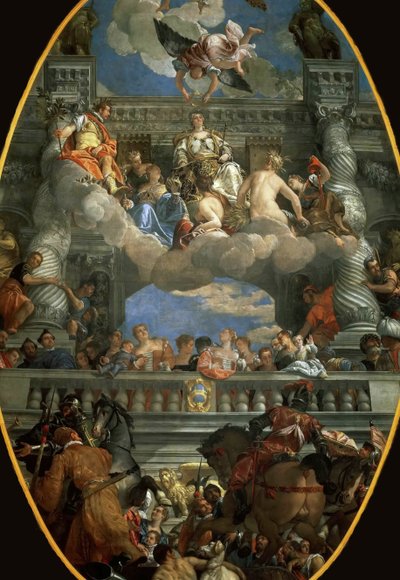 Apoteóza Benátek, 1585. od Paolo Veronese
