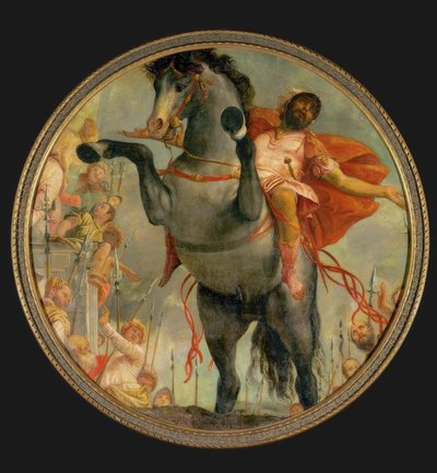 Obětní smrt Marcuse Curtiuse od Paolo Veronese