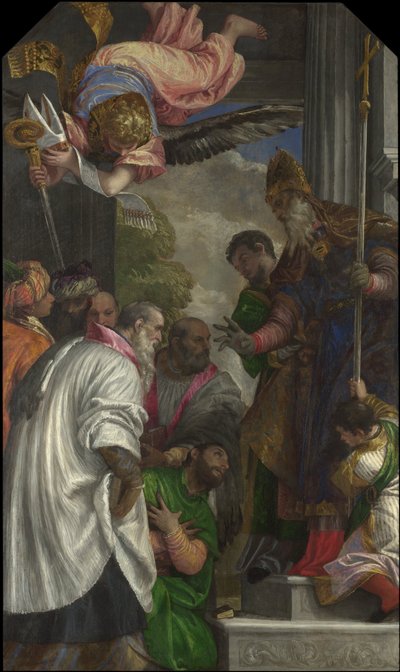 Zasvěcení svatého Mikuláše, 1562 od Paolo Veronese