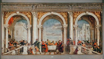 Svátek v domě Levi od Paolo Veronese