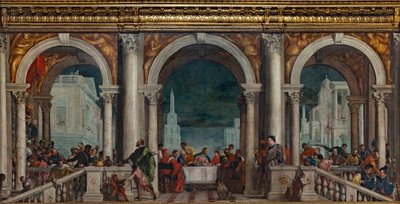 Svátek v domě Levi, 1573. od Paolo Veronese