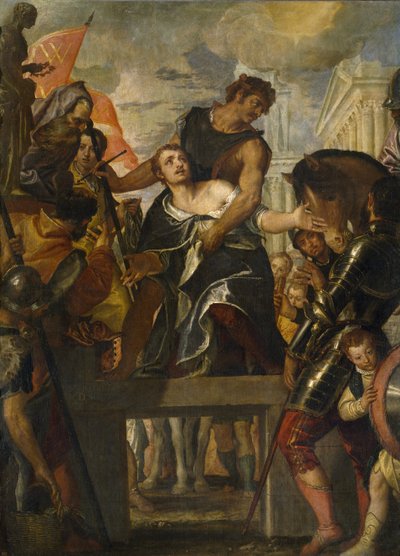 Umučení svatého Menase od Paolo Veronese