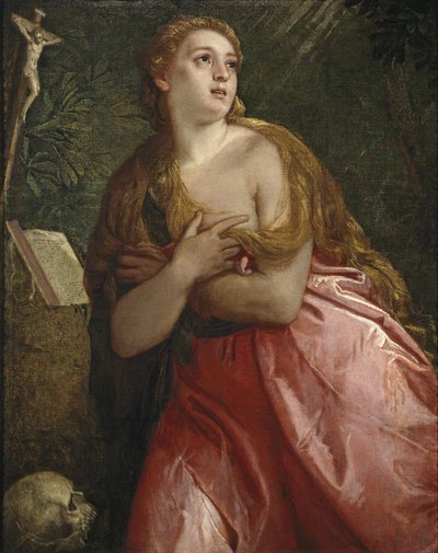 Kající Marie Magdalena, 1583 od Paolo Veronese