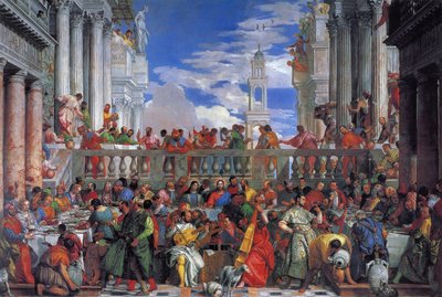Svatební hostina v Káně, 1563 od Paolo Veronese