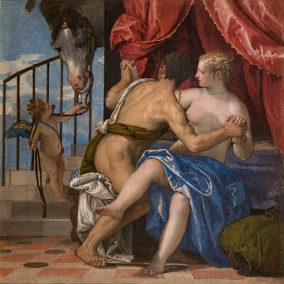 Venuše a Mars, ca. 1575. od Paolo Veronese