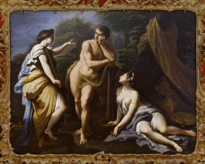 The Choice of Hercules, 1712 od Paolo di Matteis
