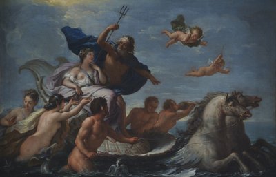 Triumf Neptuna a Amfitritu od Paolo di Matteis