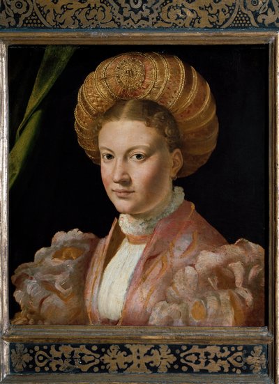 Portrét mladé ženy hraběnky Gozzadini. (Malování od Parmigianino