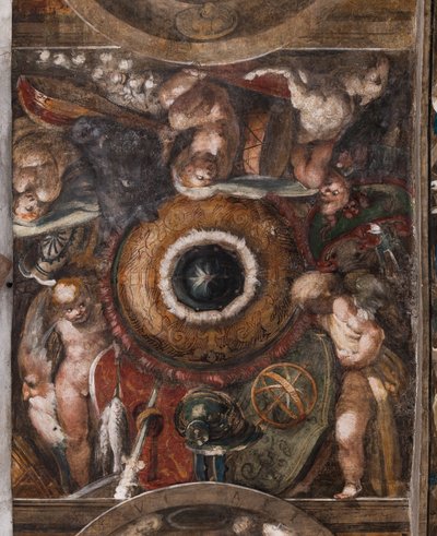 Putti, detail, cca 1523 (čerstvé) od Parmigianino