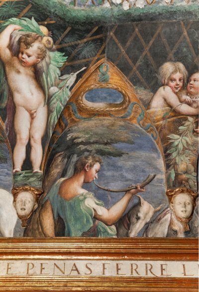 Pokoj Diany a Actaeona, detail 2384753 od Parmigianino