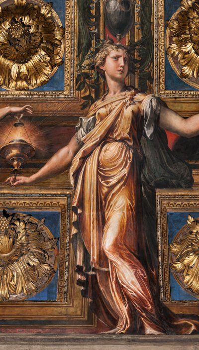 Tři moudré panny a tři pošetilé panny od Parmigianino