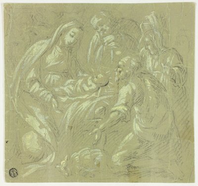 Klanění pastýřů od Parmigianino