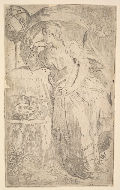 Astrologie, počátek 16. století. od Parmigianino