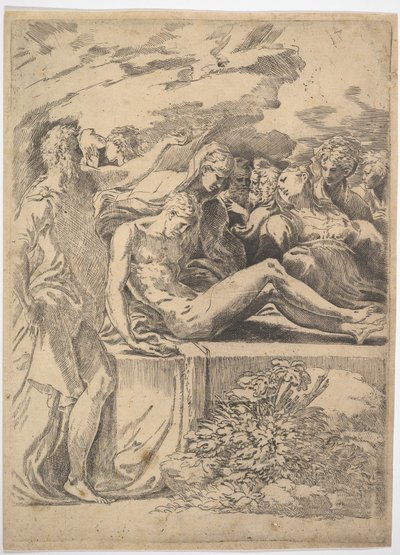 Entombment.n.d. od Parmigianino