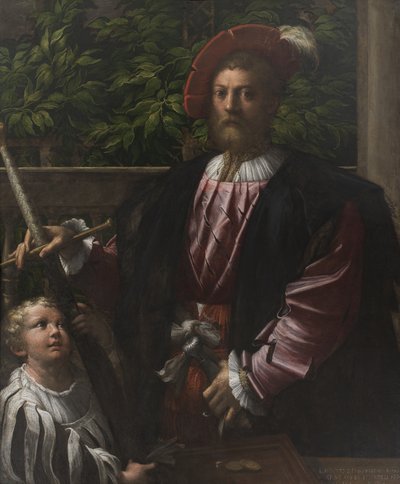 Portrét Lorenza Cyba od Parmigianino