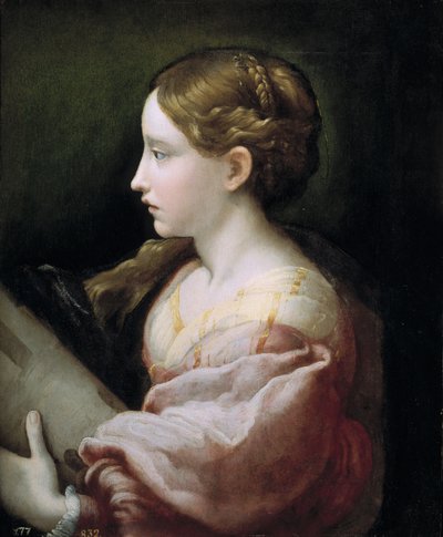 Svatá Barbora od Parmigianino