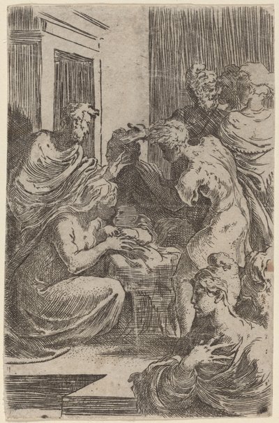 Klanění pastýřů od Parmigianino