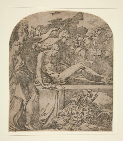 Pohřeb Krista / Pohřeb od Parmigianino