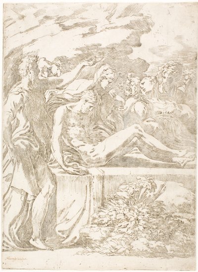 Pohřeb od Parmigianino