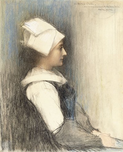 Bretonka, od Pascal Adolphe Jean Dagnan Bouveret