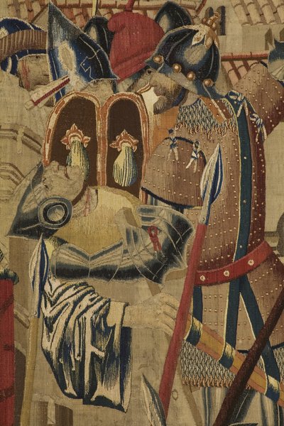 Pastranské tapiserie, výroba v Tournai, pravděpodobně z dílny Passchiera Greniera, asi 1471 - 1475 (tapiserie) od Pasquier (workshop of) Grenier